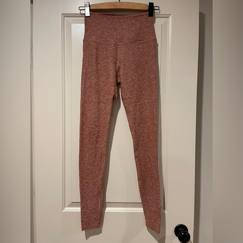 Beyond Yoga spacedye orange  legging, sz medium